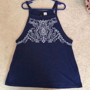 Pattern tank top